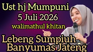 Download lagu NEWEST Mumpuni July 05, 2026/Latest Sermon by Ustadzah Mumpuni Handayayekti in Sumpiuh Banyumas mp3