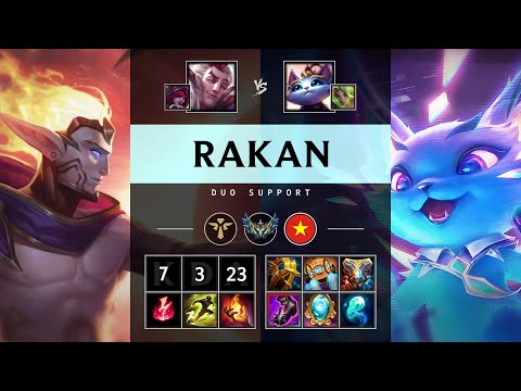 Rakan Support vs Yuumi - VN Challenger Patch 25.07