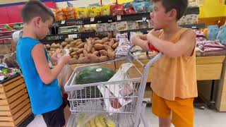 Shopping at Weis
