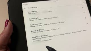How to send documents to your Kindle Scribe