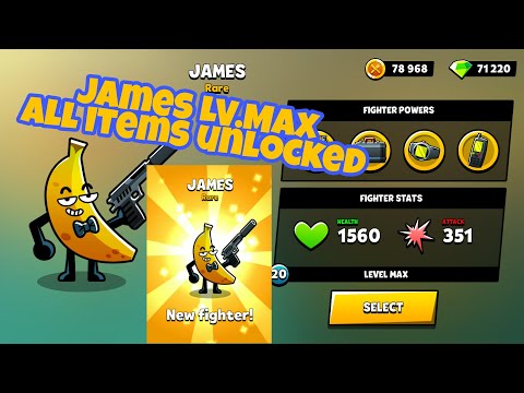 Food Gang-James Maxed out+all items unlocked