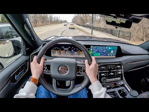 2025 Nissan Armada Pro-4X - New Twin Turbo V6 SUV Morning Commute