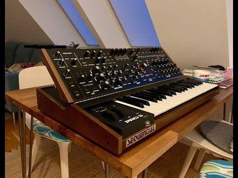 My Dave Smith Sequential Tribute video PRO 3 REV 2