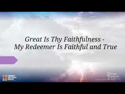 Great Is Thy Faithfulness - My Redeemer Is Faithful And True by Steven Curtis Chapman - Lyric Video