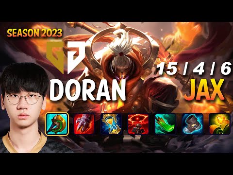 GEN Doran JAX vs KENNEN Top - Patch 13.21 KR Ranked