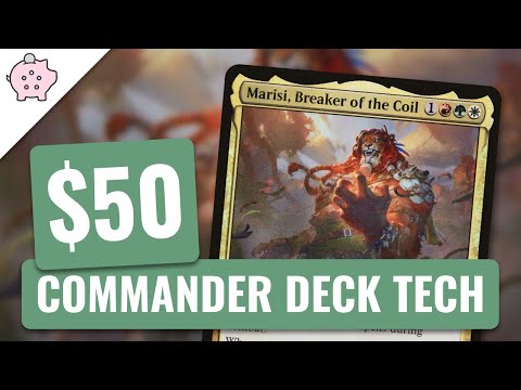Marisi, Breaker of the Coil | EDH Budget Deck Tech $50 | Evasion | Magic the Gathering | Commander