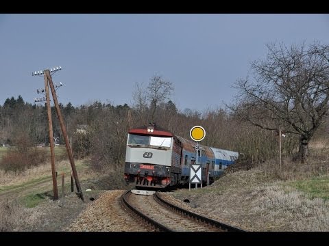 ČD 749 107 Os 9055 Praha hl.n. - Čerčany 14.4.2013