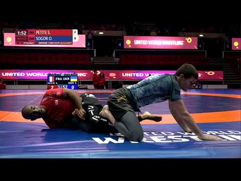 1/8 Men's GP No-Gi - 71 kg: S. PETITE (FRA) v. O. SOGOR (UKR)