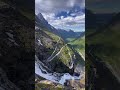 One of the most iconic scenic routes in Norway 🏞 Trollstigen is a serpentine mountain road and pass