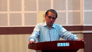 T Ramasami talk at IASST :part 1