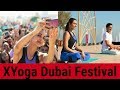 Malaika Arora Leads A Mass Yoga Session XYoga Dubai Festival
