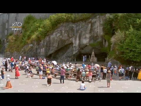 Chapelet du 26 juillet 2020 à Lourdes