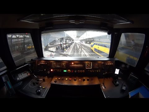 Real Train Driver's View ICM Enkhuizen - Amsterdam - Deventer 2016