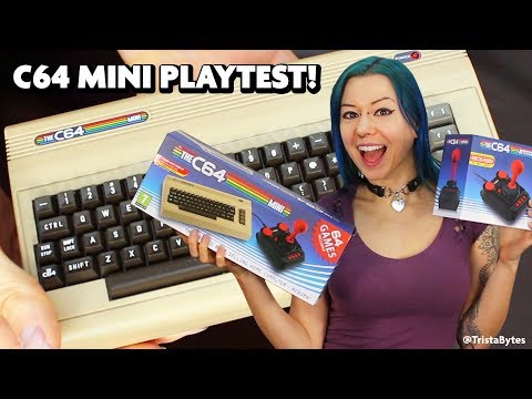 The Commodore 64 reborn as The C64 Mini! Unboxing, playtest & review video