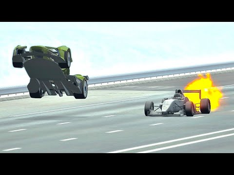 Lamborghini V12 Vision GT vs Formula DS - Drag Race 20 KM