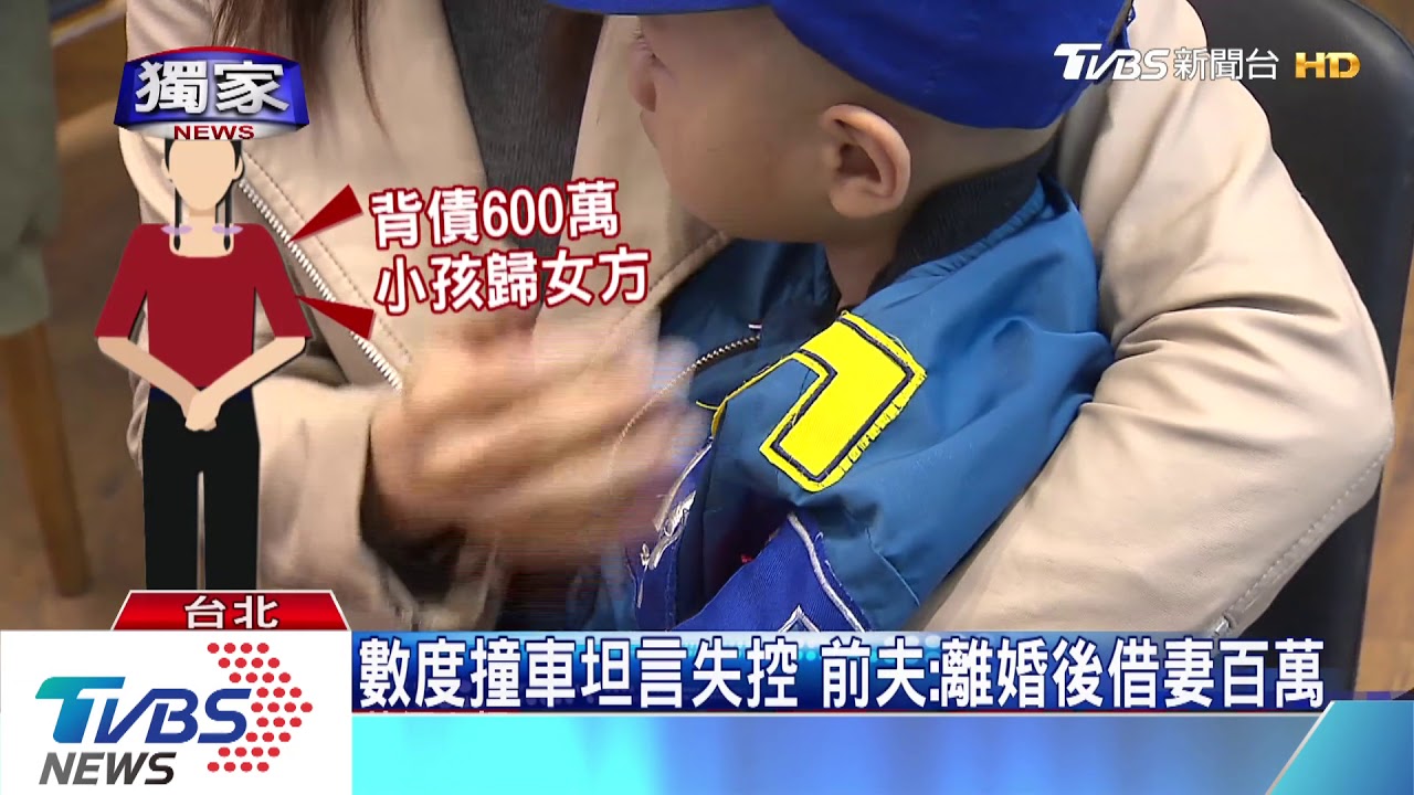 前妻控「尾隨」前夫抱子車撞 孩「額頭流血」