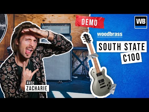 Woodbrass South State C100 - Une guitare qui, tout comme son look, est faite pour durer.