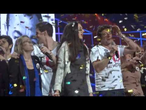 concert les enfoirés Zenith Strasbourg 2014 "la chanson des resto" HQ