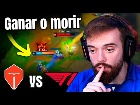 ÚLTIMAS SEMIFINALES DEL MUNDIAL - T1 vs TES - WORLDS 2025