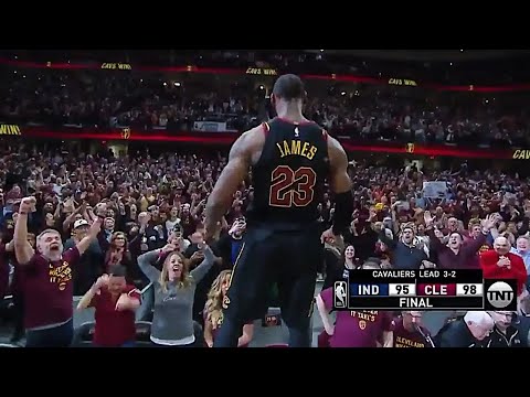 Final 5:09 WILD GAME 5 ENDING Pacers vs Cavaliers - 2018 NBA Playoffs