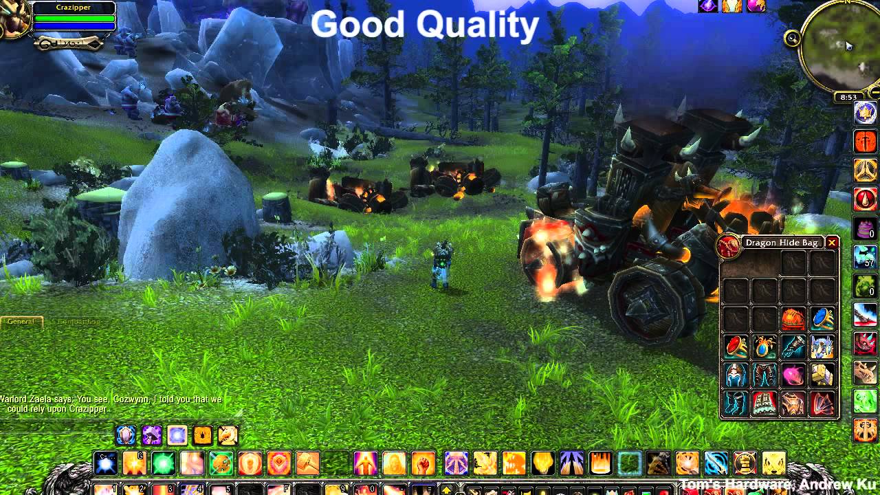World of Warcraft: Cataclysm, Quality Settings Compared - YouTube