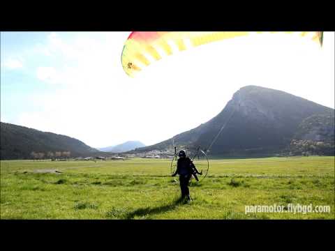BGD ADAM Paramotor Landing Bruce Goldsmith Design