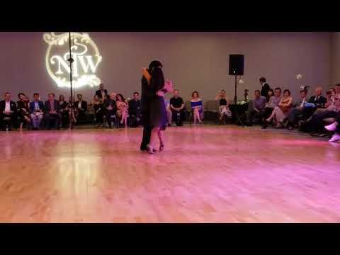 Performance by Sabrina Masso & Federico Naveira at Nora's tango week on June 30, 2018