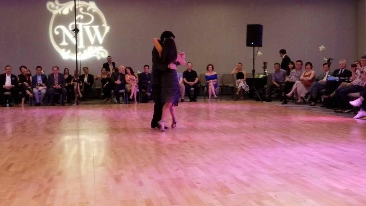 Performance by Sabrina Masso & Federico Naveira at Nora's tango week on June 30, 2018