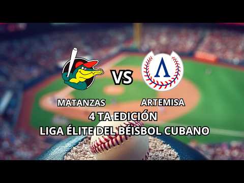 EN VIVO Liga Elite de beisbol 3er Juego Matanzas vs Artemisa
