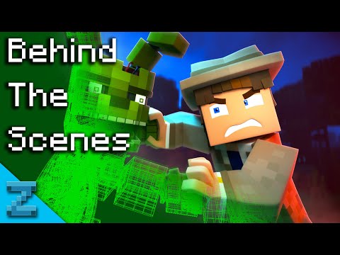 (Behind the Scenes Animation Reel) “Follow Me” Minecraft FNAF Animation Music Video
