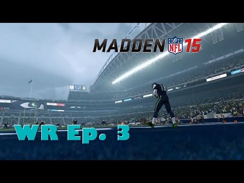 Madden NFL 15 Connected Franchise: WR Ep. 3 - SUPER BOWL REMATCH - RED ZONE STRUGGLES
