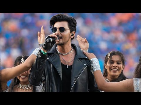 Darshan Raval Live Performance At World cup in Ahmedabad 