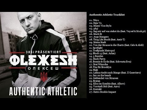 Olexesh Authentic Athletic Tracklist