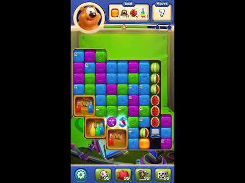 Toon Blast Level 8392 - NO BOOSTERS 🐻🐺🐱 | SKILLGAMING ✔️