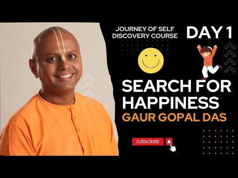 JOSD DAY 1 - Search for Happiness | Gaur Gopal Das | Full lecture| Best Motivational Speaker