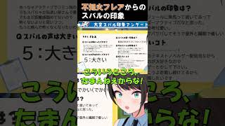 【ホロライブ切り抜き】不知火フレアからのスバルの印象！ #shorts #大空スバル #ホロライブ #切り抜き #vtuber　#不知火フレア  #フレア