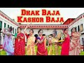 DHAK BAJA KASHOR BAJA Video Song || Shreya Ghosal || Jeet Gannguli || Durga Puja Special Dance 2020