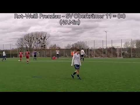 Rot-Weiß Prenzlau  - 1.SV Oberkrämer 11 (Highlights)