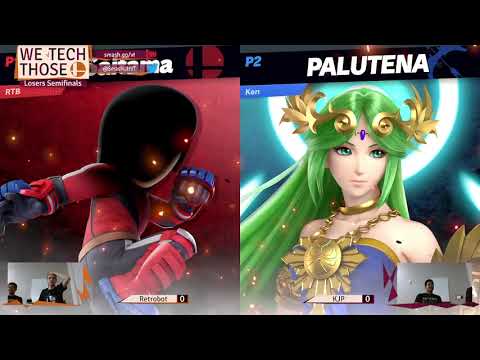 We Tech Those #76 Retrobot (Mii Brawler) vs KJP (Palutena) Losers Semis