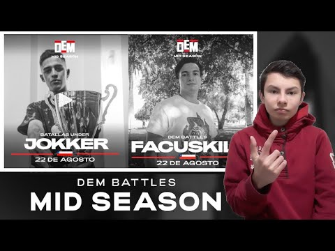 Reaccion a JOKKER vs FACUSKILL - Cuartos | DEM Mid Season | Diego Dolphin