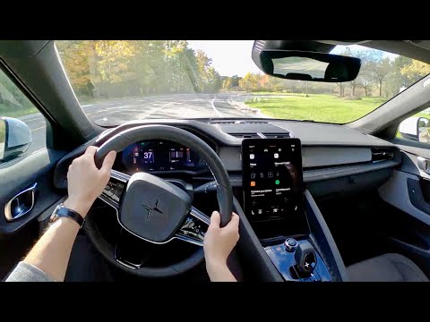 2022 Polestar 2 Long Range Single Motor - POV Test Drive (Binaural Audio)