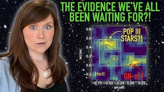 Has JWST found evidence for the FIRST STARS to ever form in the Universe?