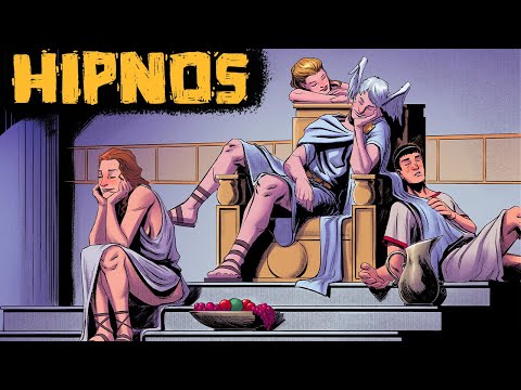 Hipnos - O Deus do Sono - Mitologia Grega em Quadrinhos - Foca na História