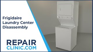 Frigidaire Laundry Center Disassembly (FFLE3900UW1)