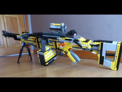 Lego Blowback Machine Gun