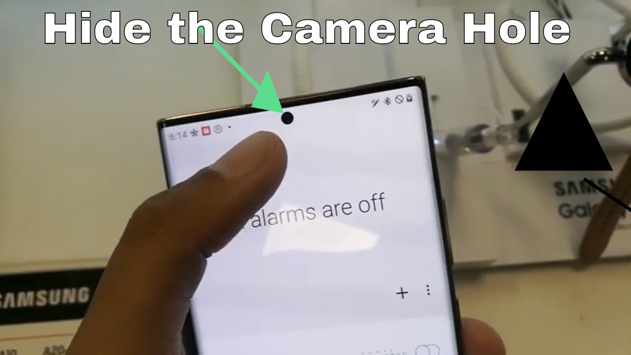 How to Hide Front Camera in Samsung Galaxy Note 20 Ultra 5G