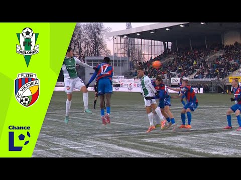 Chance Liga Highlights: FK Jablonec : FC Viktoria Plzeň 3:3 (16. kolo)