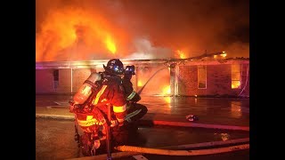 Fire burns through west side church