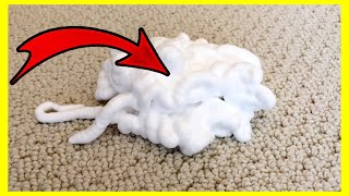 Spread Shaving Cream on your Carpet and THIS will happen!!