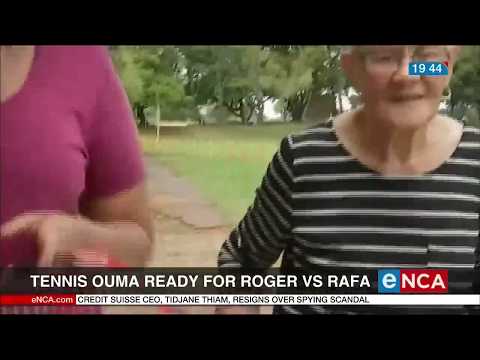 Tennis ouma ready for Roger v Rafa